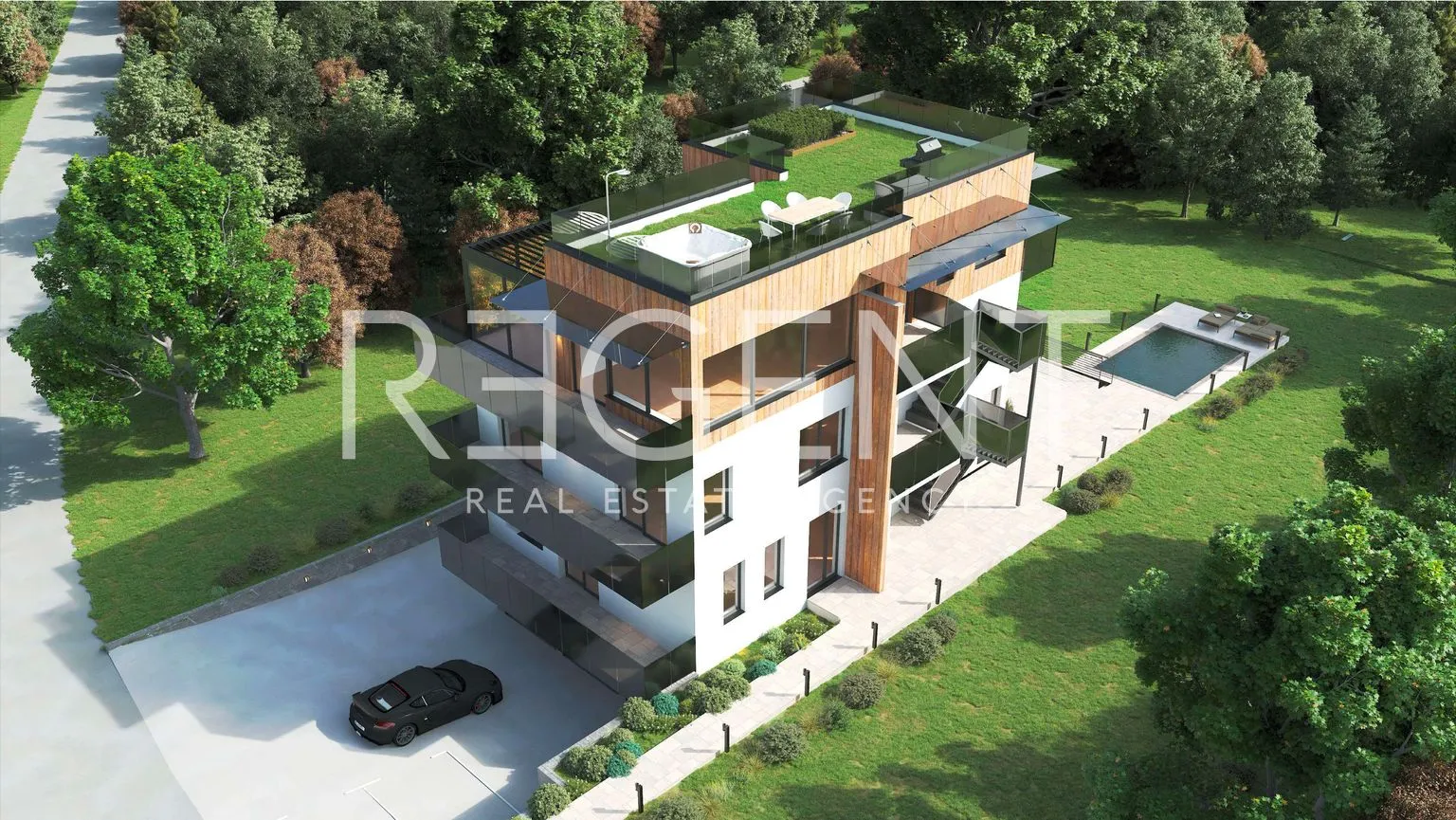 zagreb, gračani – penthouse s krovnom terasom i otvorenim pogledom - slika 4