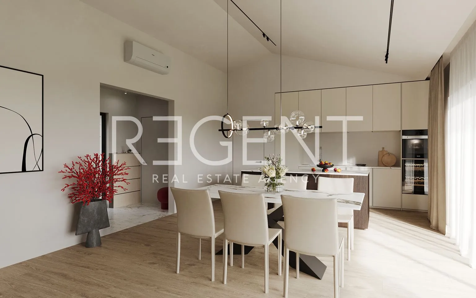 istra, žminj - moderna prizemnica s bazenom 106 m2 - slika 13