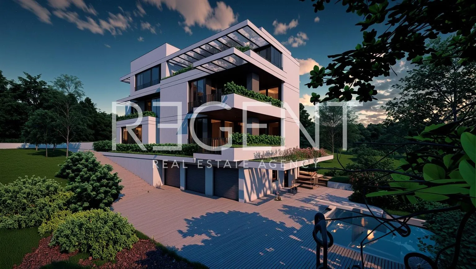 stan 159 m², šestine — prizemlje, vrt, 2 parkinga - slika 2