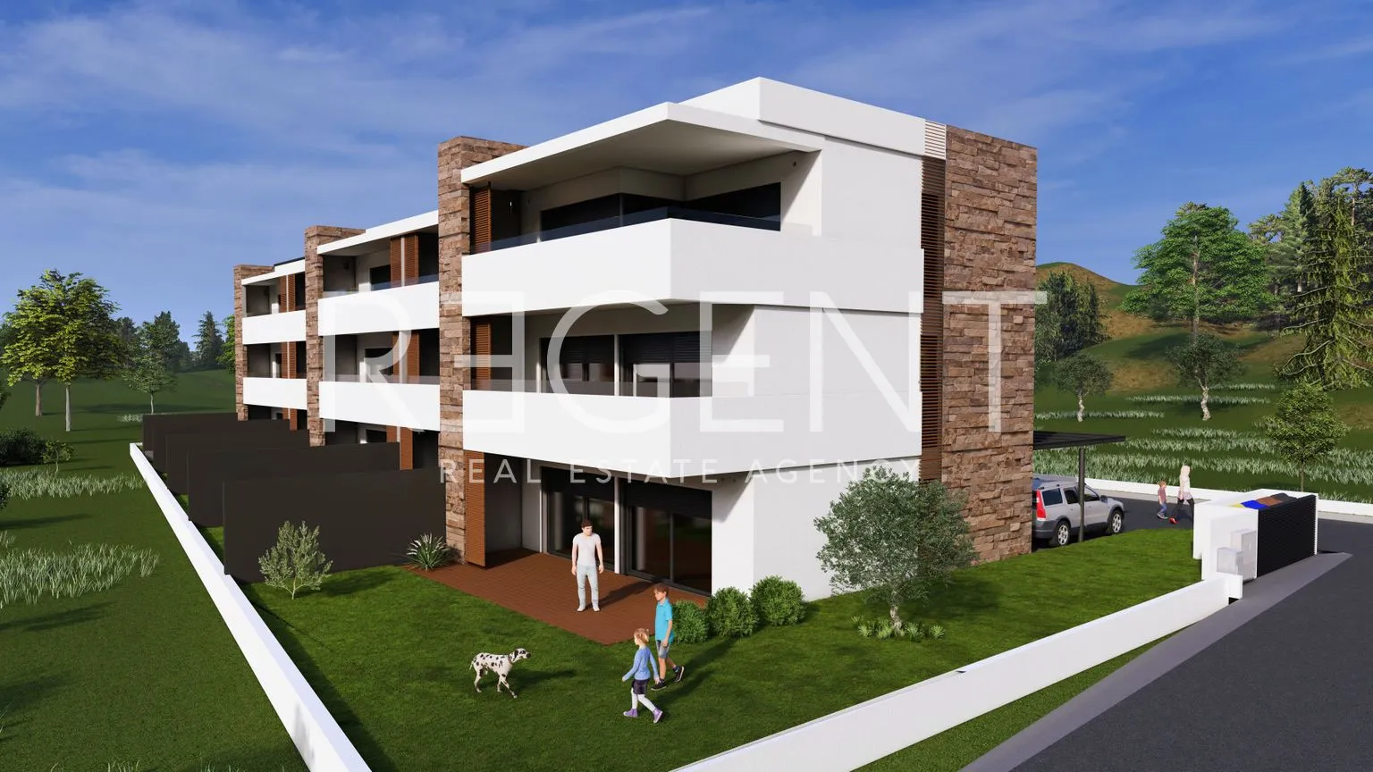 vila 250m2, umag - okolica -4s, vrt, prvi red do mora - slika 2