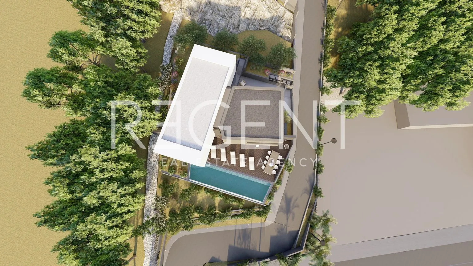 trogir, seget donji - ekskluzivna vila s bazenom i pogledom na more 474 m2 - slika 2