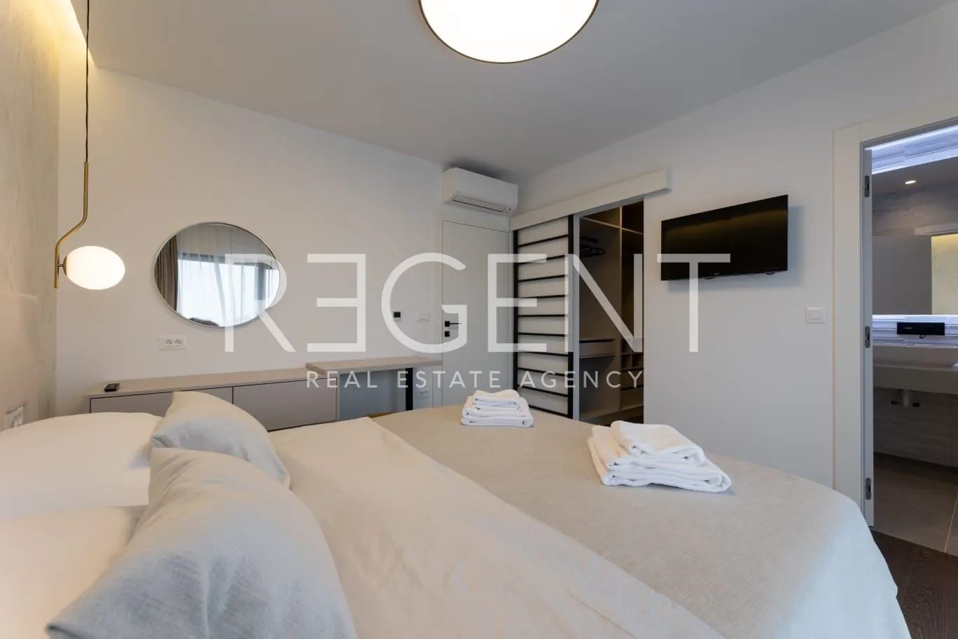 split, kaštela - vila modernog dizajna sa bazenom i pogledom na more - slika 20