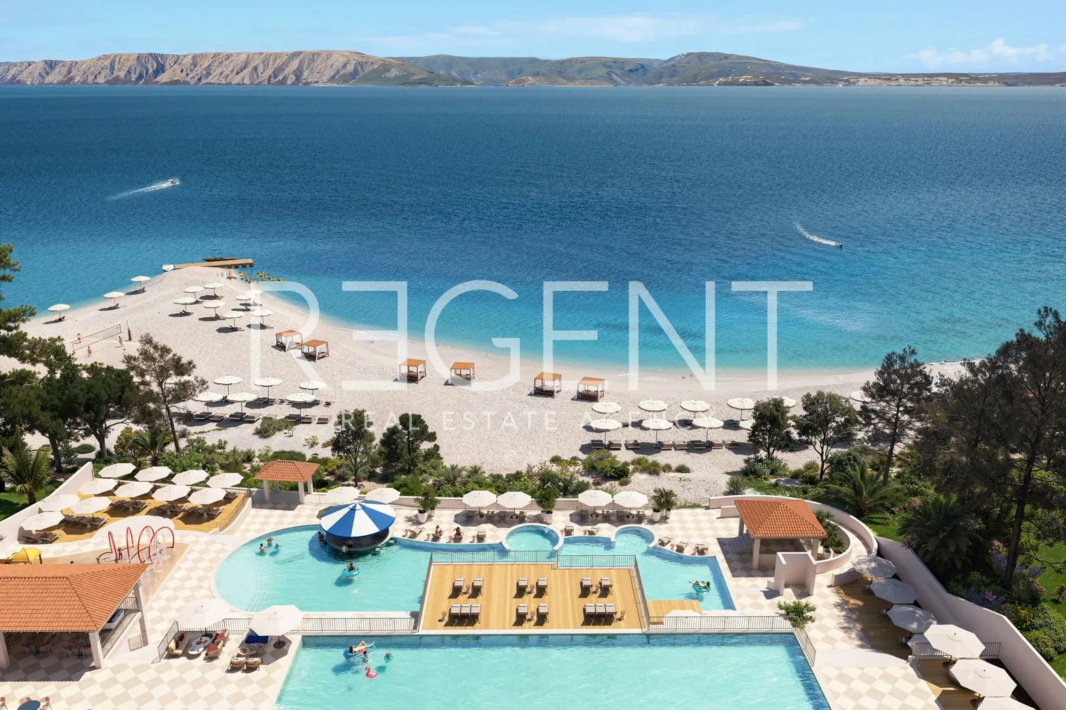 novi vinodolski, mövenpick – trosoban apartman u drugom redu do mora - slika 22