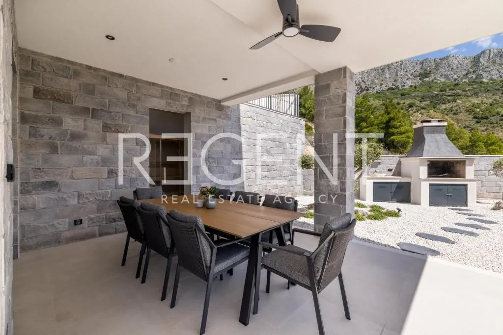 dugi rat - vila 300 m², bazen, sauna ,pogled na more - slika 23