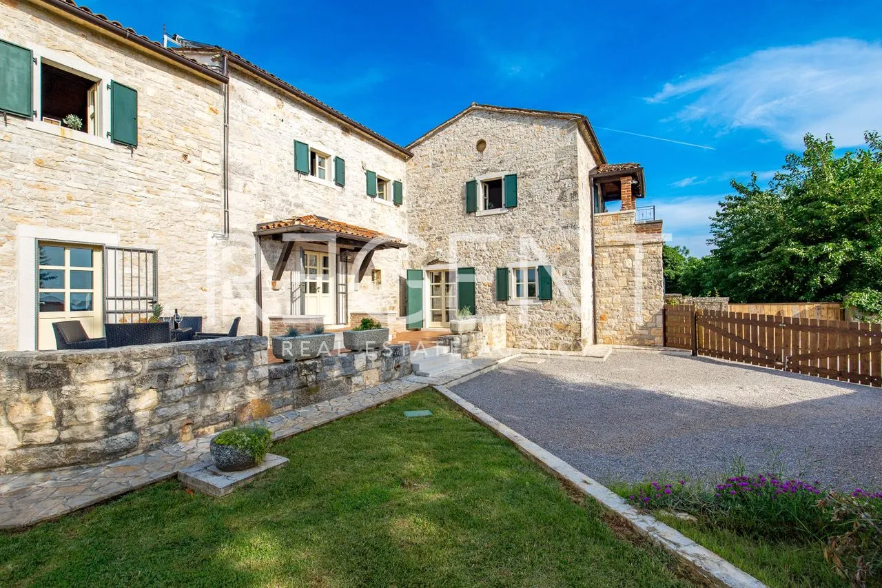 istra, višnjan - prekrasna kamena kuća s bazenom - slika 9