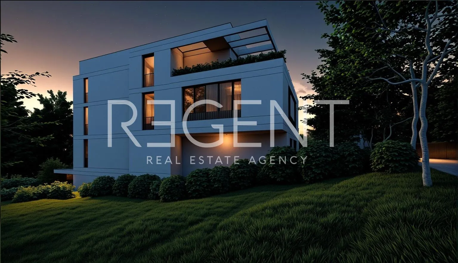 penthouse 170 m², šestine — terase, pogled, 2 parkinga - slika 4