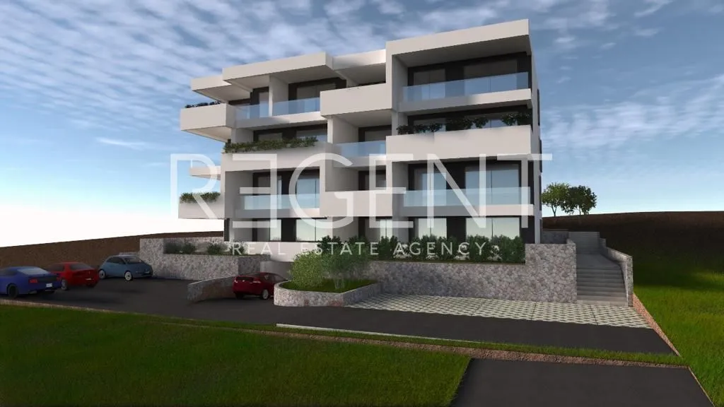 trogir, okrug gornji – dvosoban stan s terasom 66 m2 novogradnja - slika 3