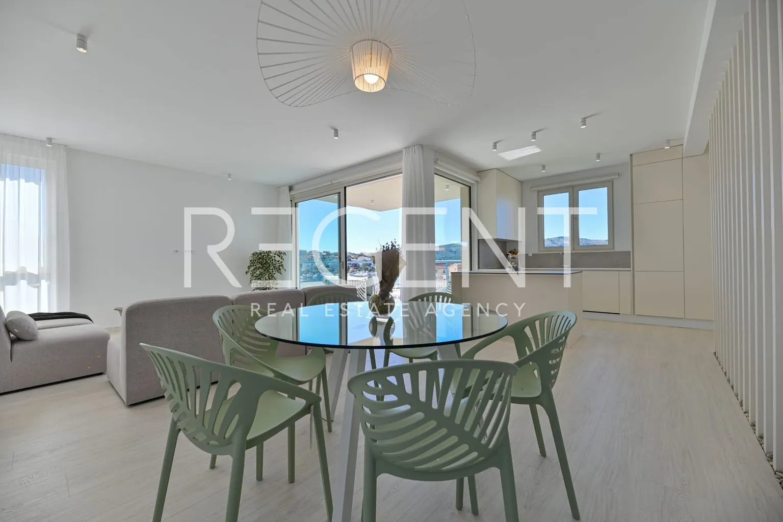 seget vranjica – moderna duplex vila s dva bazena i pogledom na more - slika 12