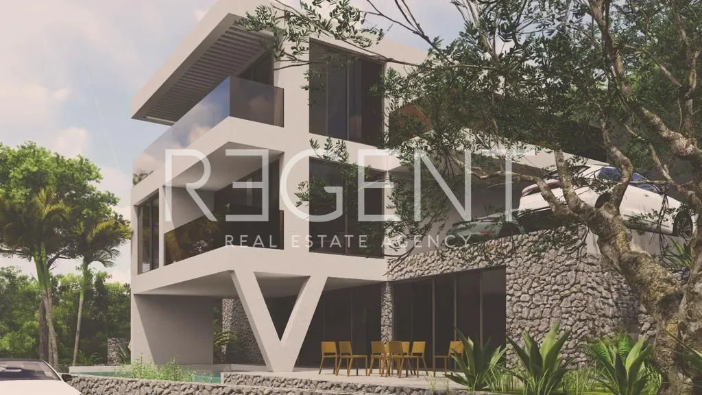 omiš, lokva rogoznica - moderna vila u izgradnji s pogledom na more 277 m2 - slika 3