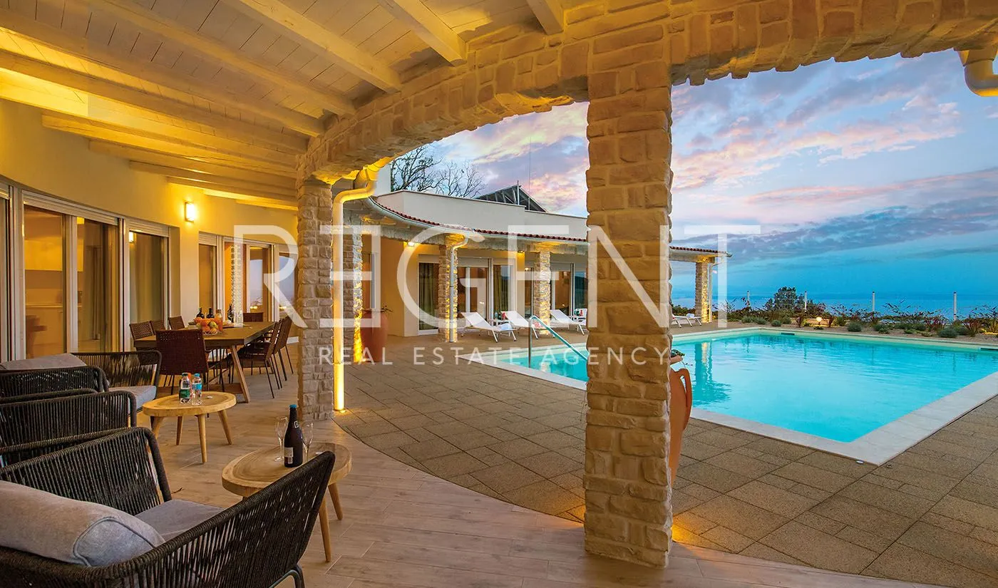 opatija, veprinac - luksuzna vila na parceli od 1137 m2 - slika 12