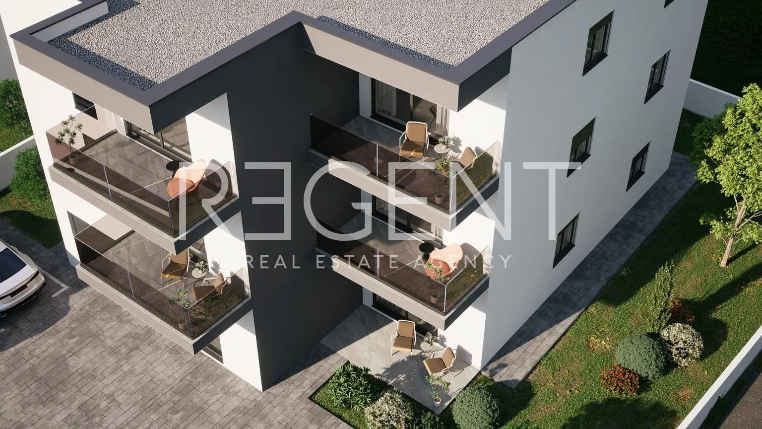 kaštela, kaštel lukšić - dvosoban apartman u prizemlju novogradnje - slika 7