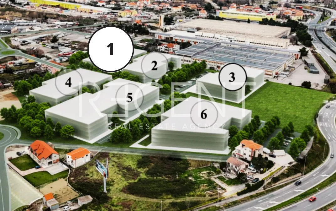 split, bilice - građevinsko zemljište s projektom - slika 2