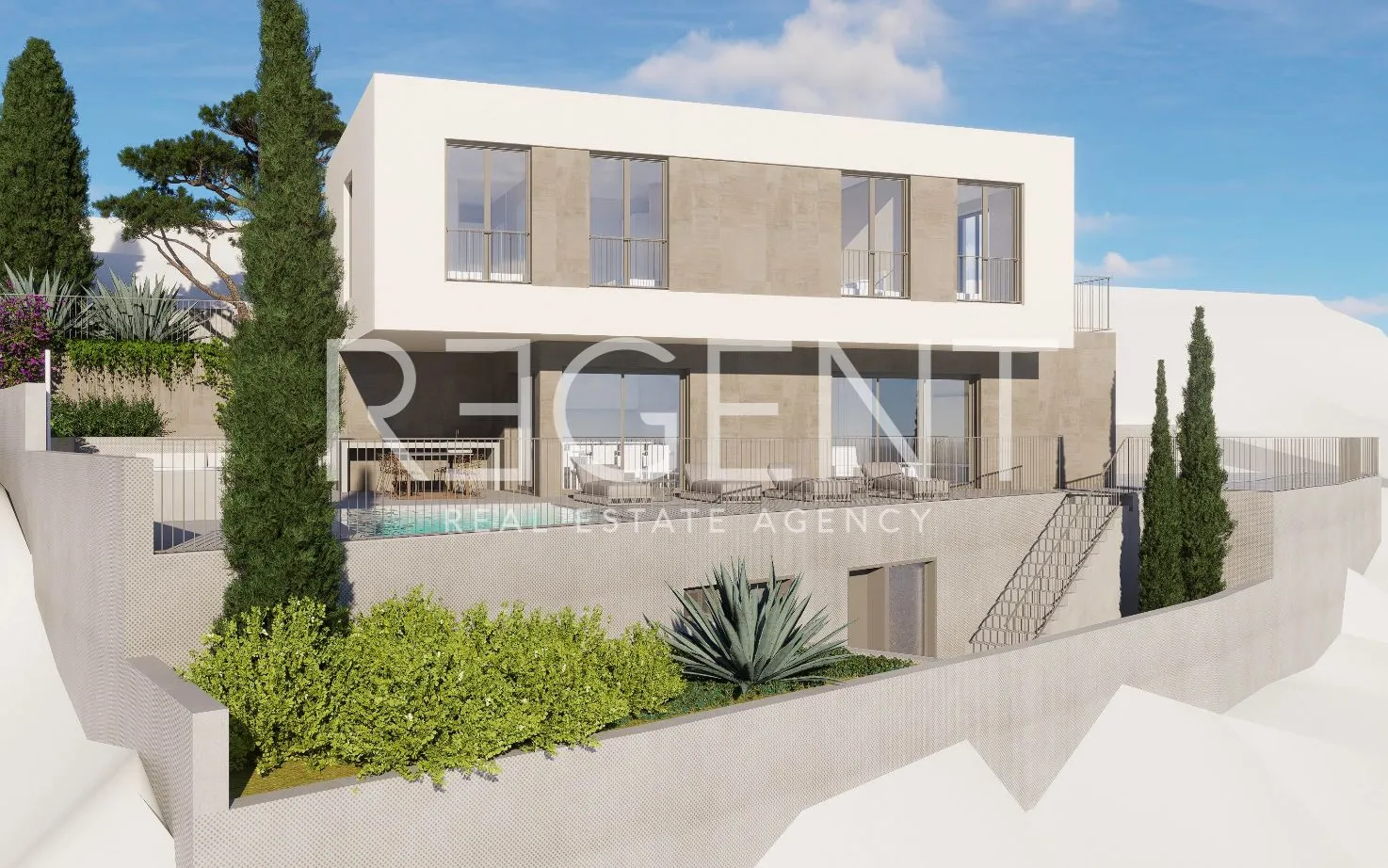 solin - zemljište s projektom vile i građevinskom dozvolom top prilika - slika 2