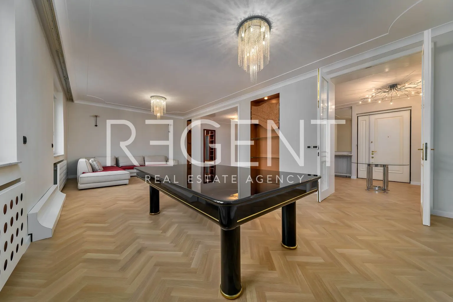 zagreb, trg bana josipa jelačića - četverosoban stan 160 m2 najam - slika 3