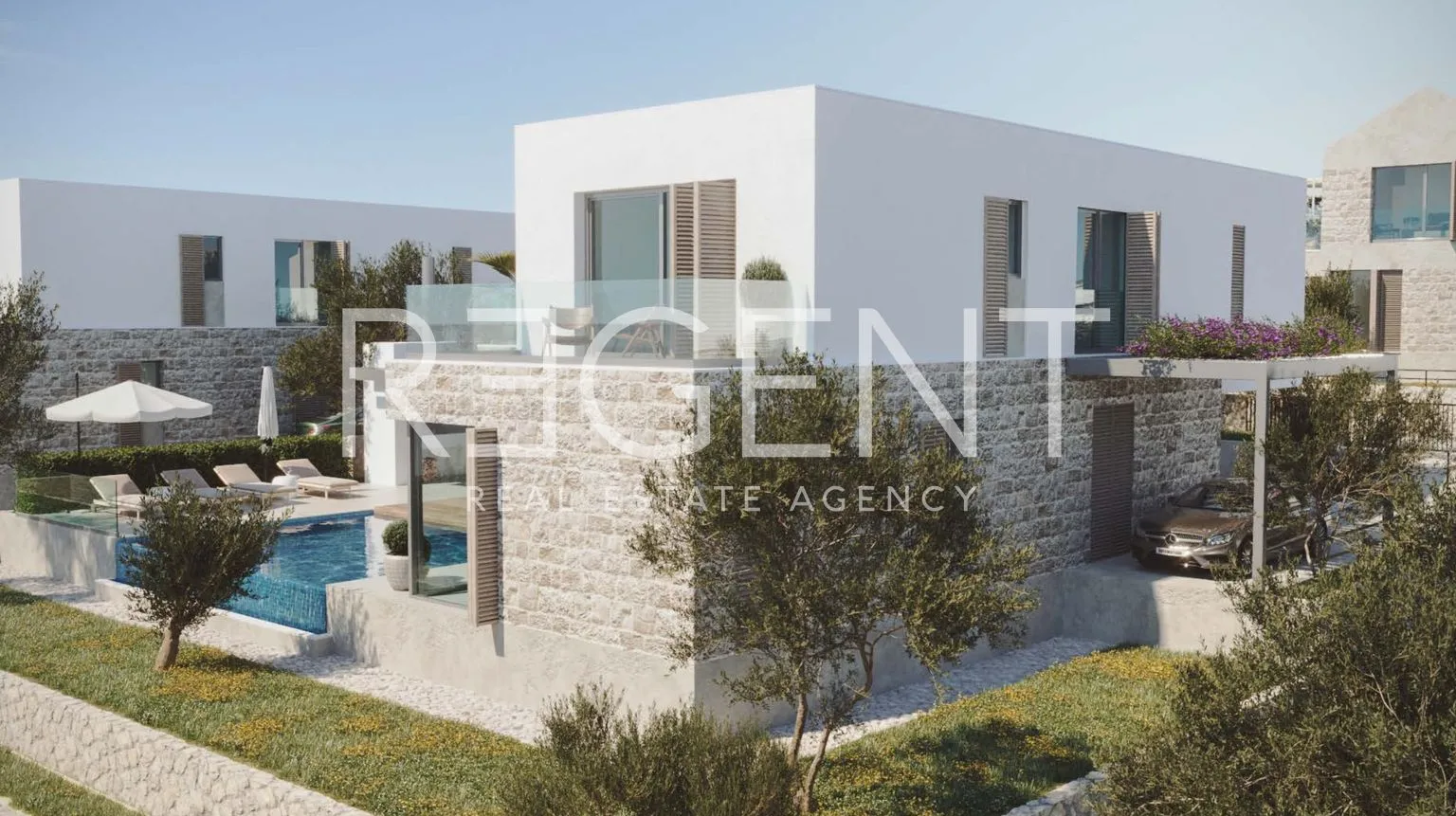 brač, supetar - vila s bazenom u luksuznom kompleksu 255 m2 - slika 5