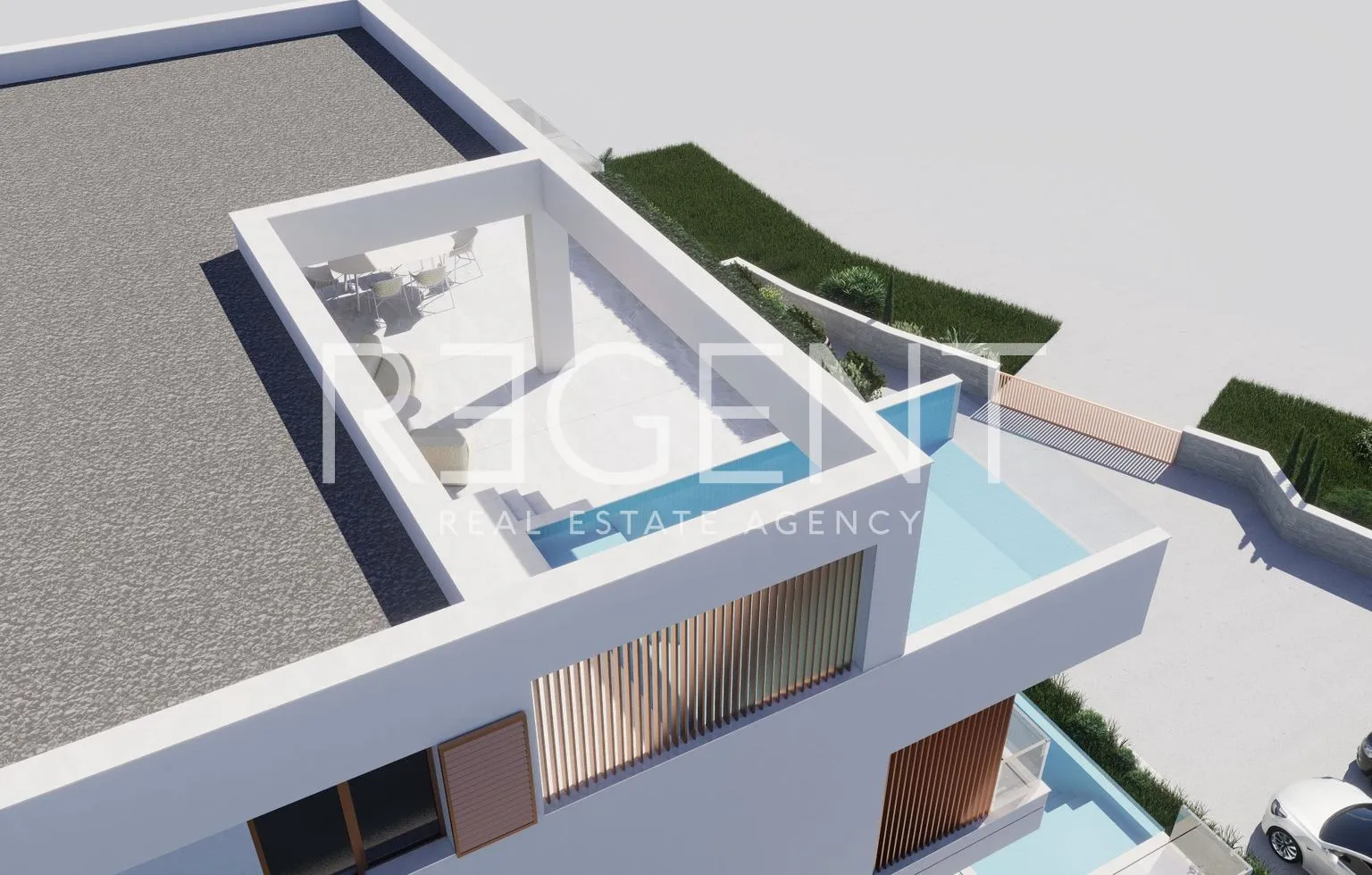 trogir, sevid - luksuzan penthouse s bazenom - slika 12