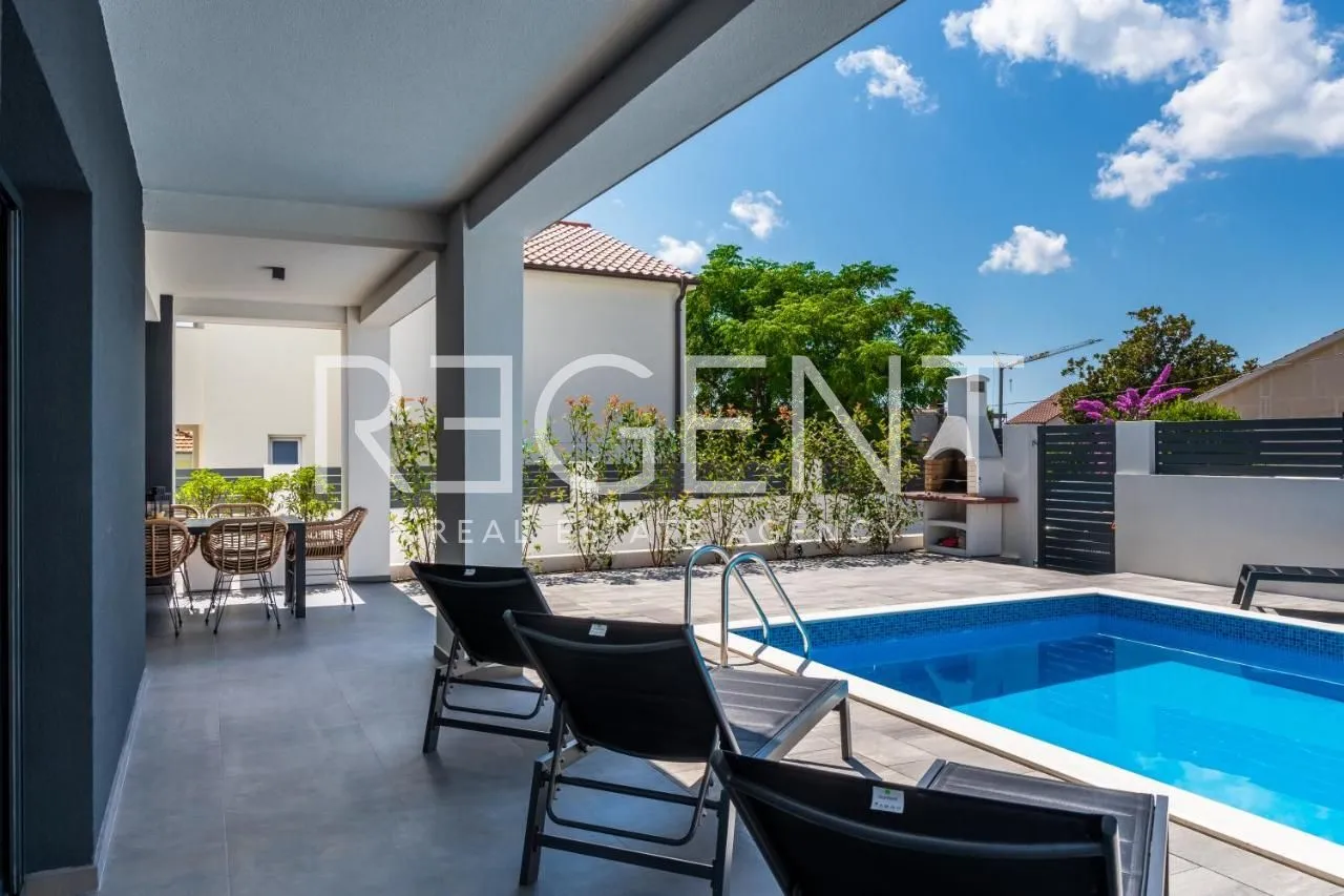 zadar, vrsi - luksuzna vila s bazenom, novogradnja - slika 14