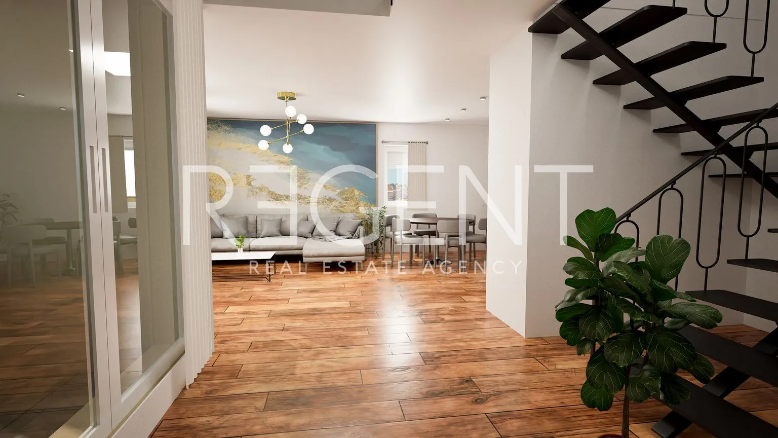 makarska, zelenka - dvoetažni penthouse u novogradnji s garažom - slika 2