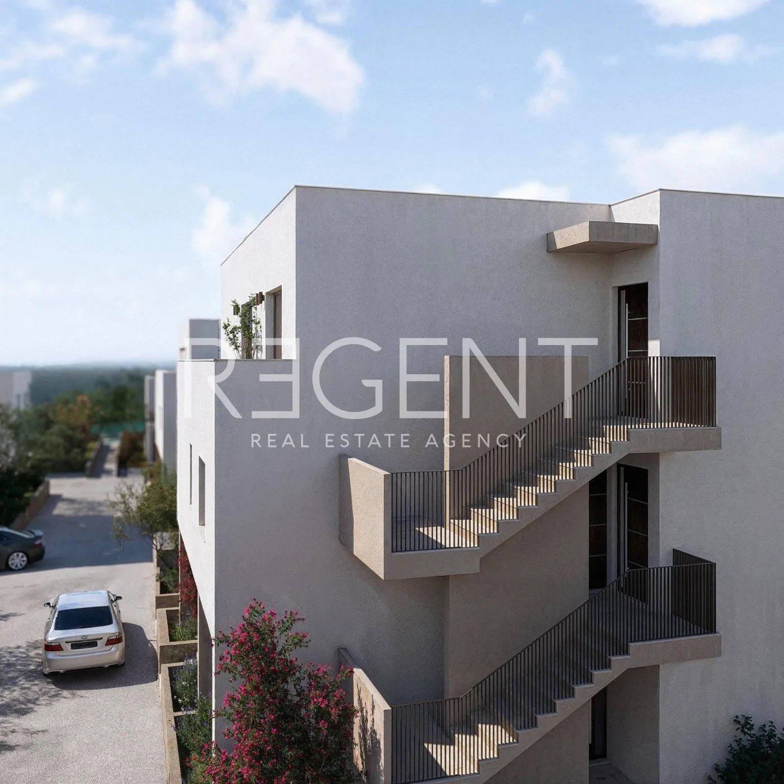 stan 60,33 m², kaštel štafilić — 3s, novogradnja, prvi red do mora - slika 6
