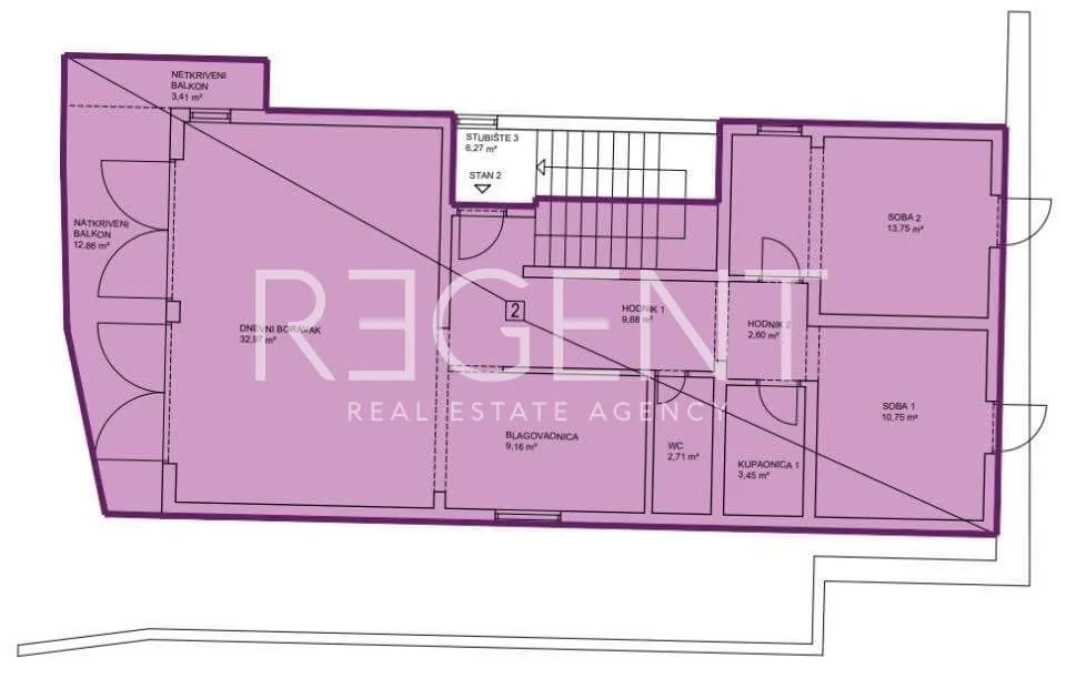 zagreb,šestine – moderan četverosoban stan 200 m2 najam - slika 6