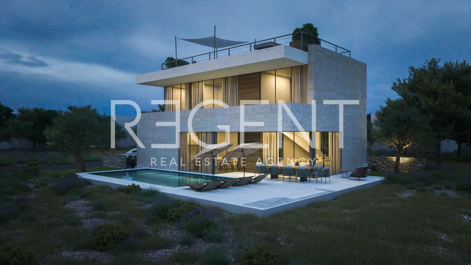 sukošan – luksuzna moderna vila s bazenom 411 m2 - slika 6
