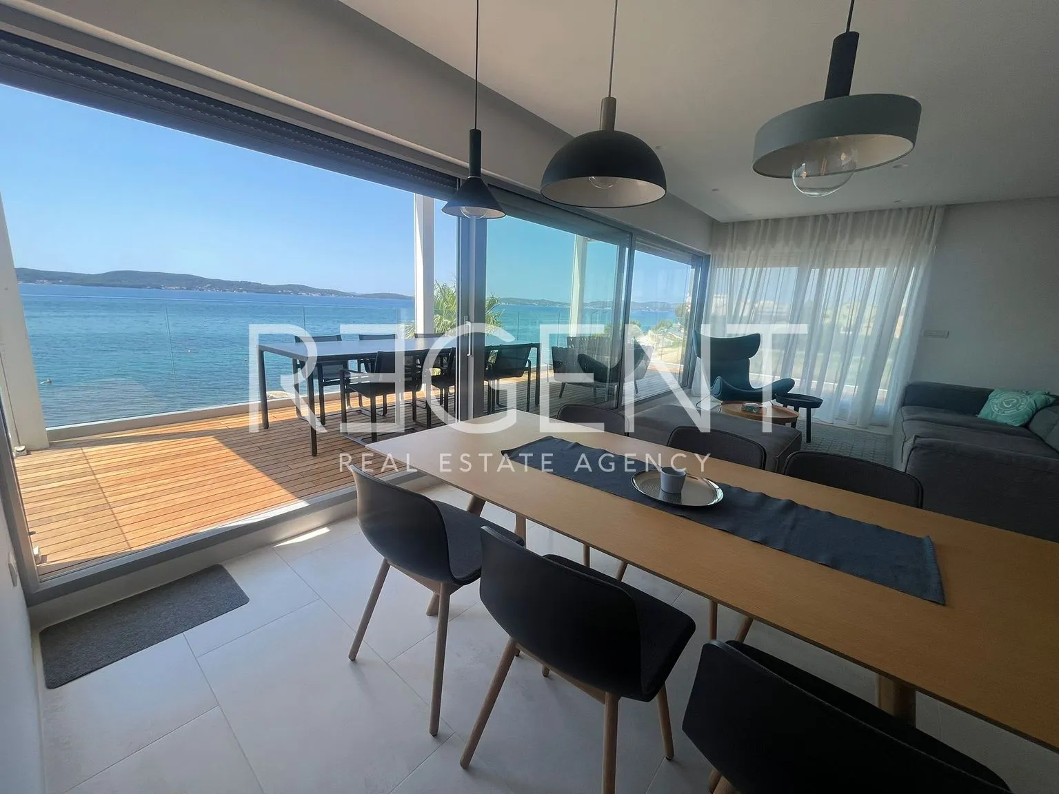 zadar, sukošan - luksuzan penthouse prvi red do mora - slika 4