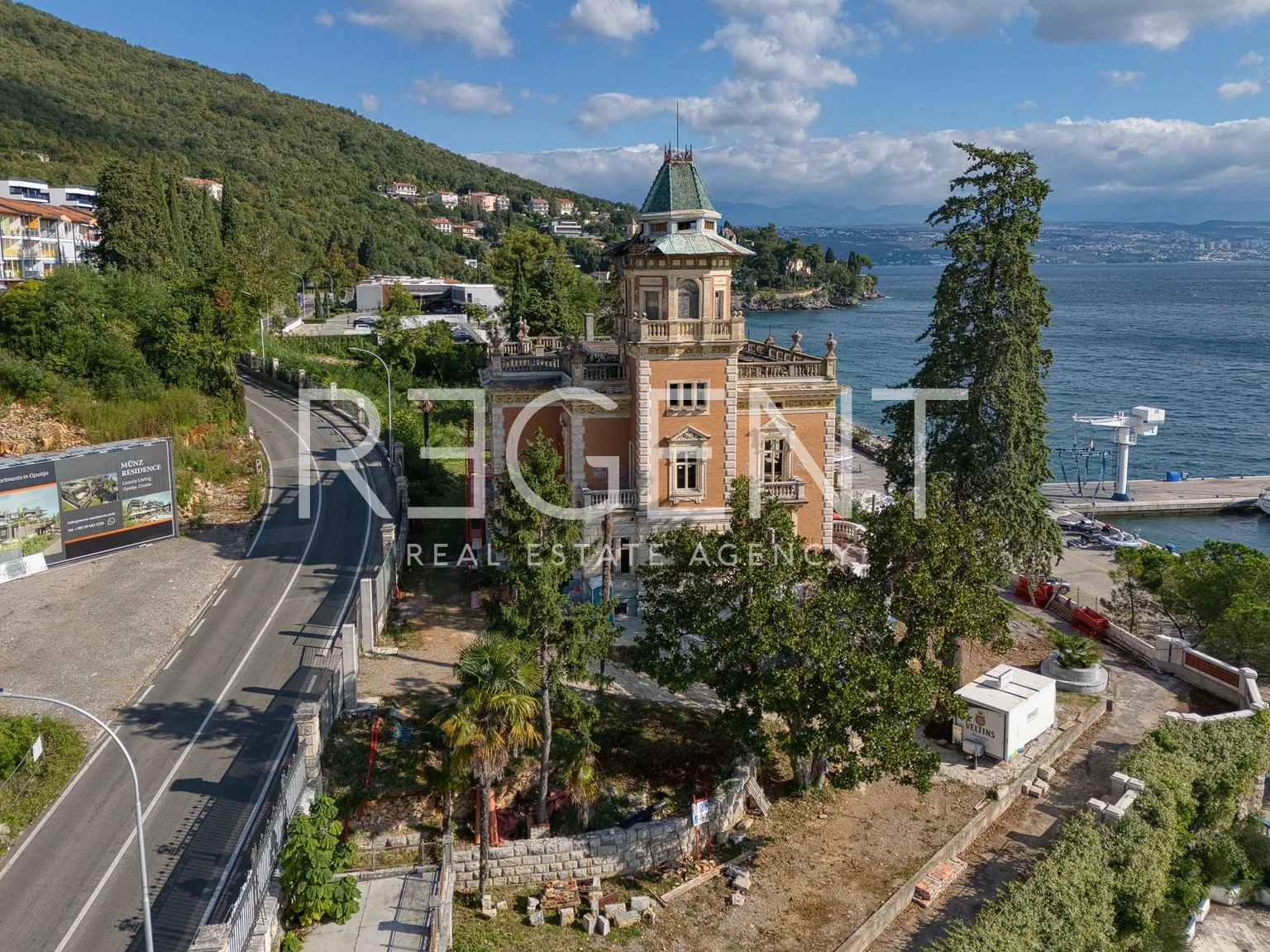 ičići, opatijska rivijera – povijesna vila s pogledom na more - slika 2