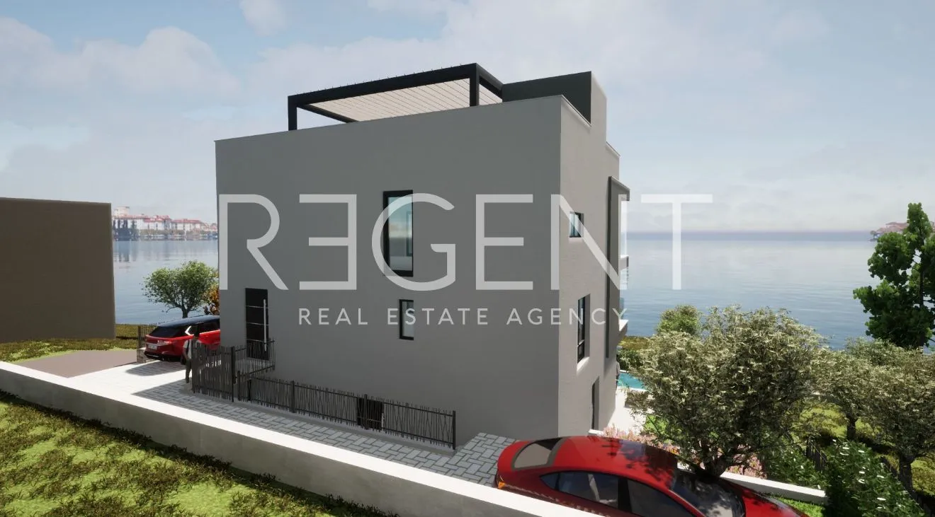 trogir, okrug gornji - penthouse s krovnom terasom i pogledom na more - slika 4
