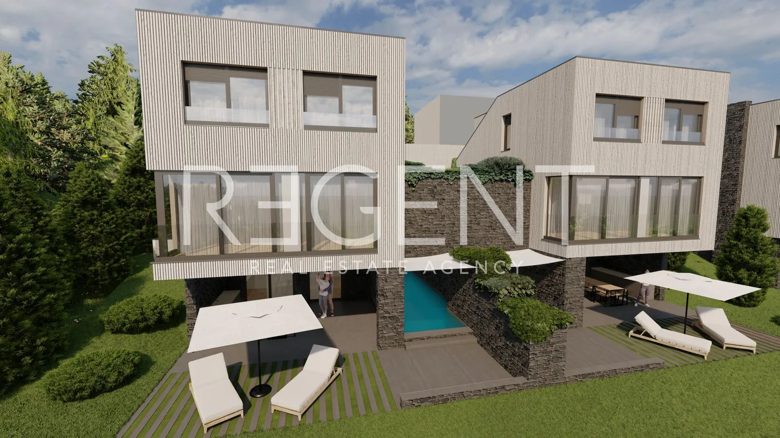 zagreb, bijenik - zemljište s projektom i dozvolom za urbane vile - slika 2
