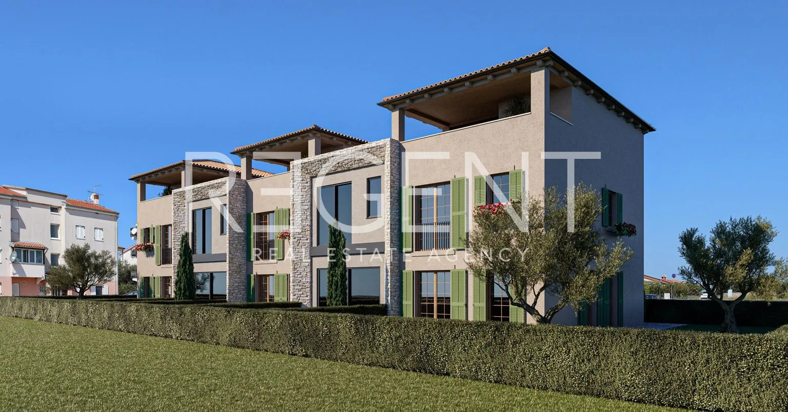 poreč, varvari – kuća u nizu 152 m², vrt 140 m², terasa - slika 5