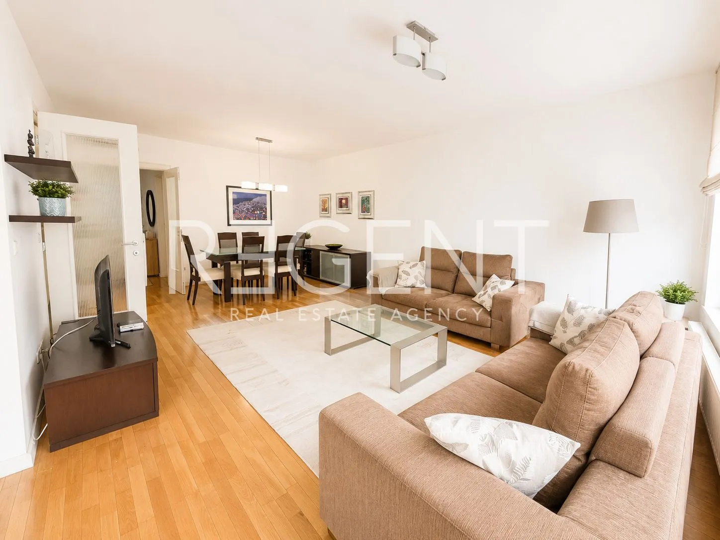 stan 145 m², centar zagreb — 2 terase, parking, namješten - slika 1