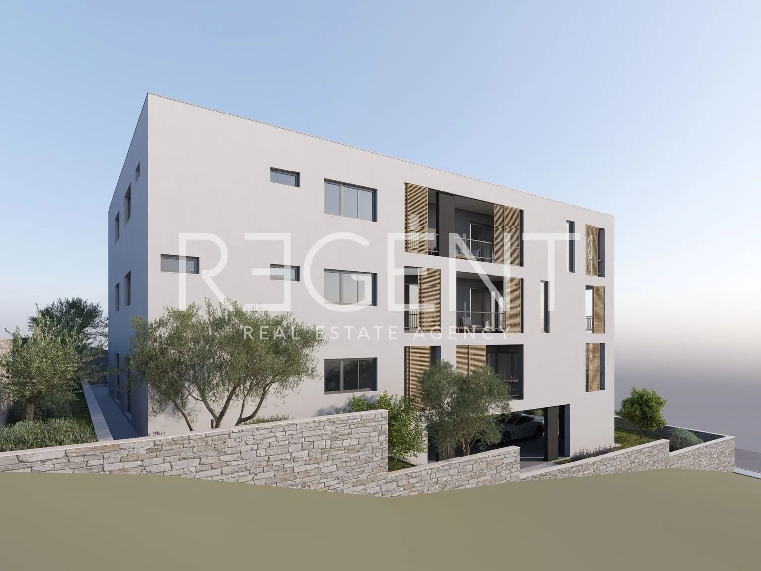 korčula, vela luka - ekskluzivni stan u izgradnji prvi red uz more 118 m2 - slika 4
