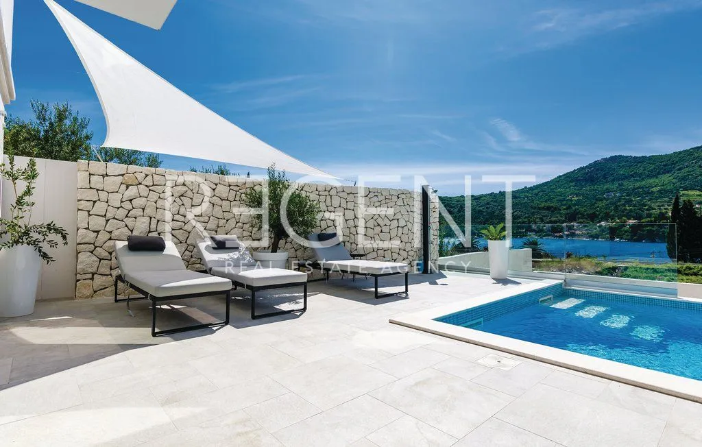 zaton, dubrovnik - moderna vila uz more 210m2 - slika 16