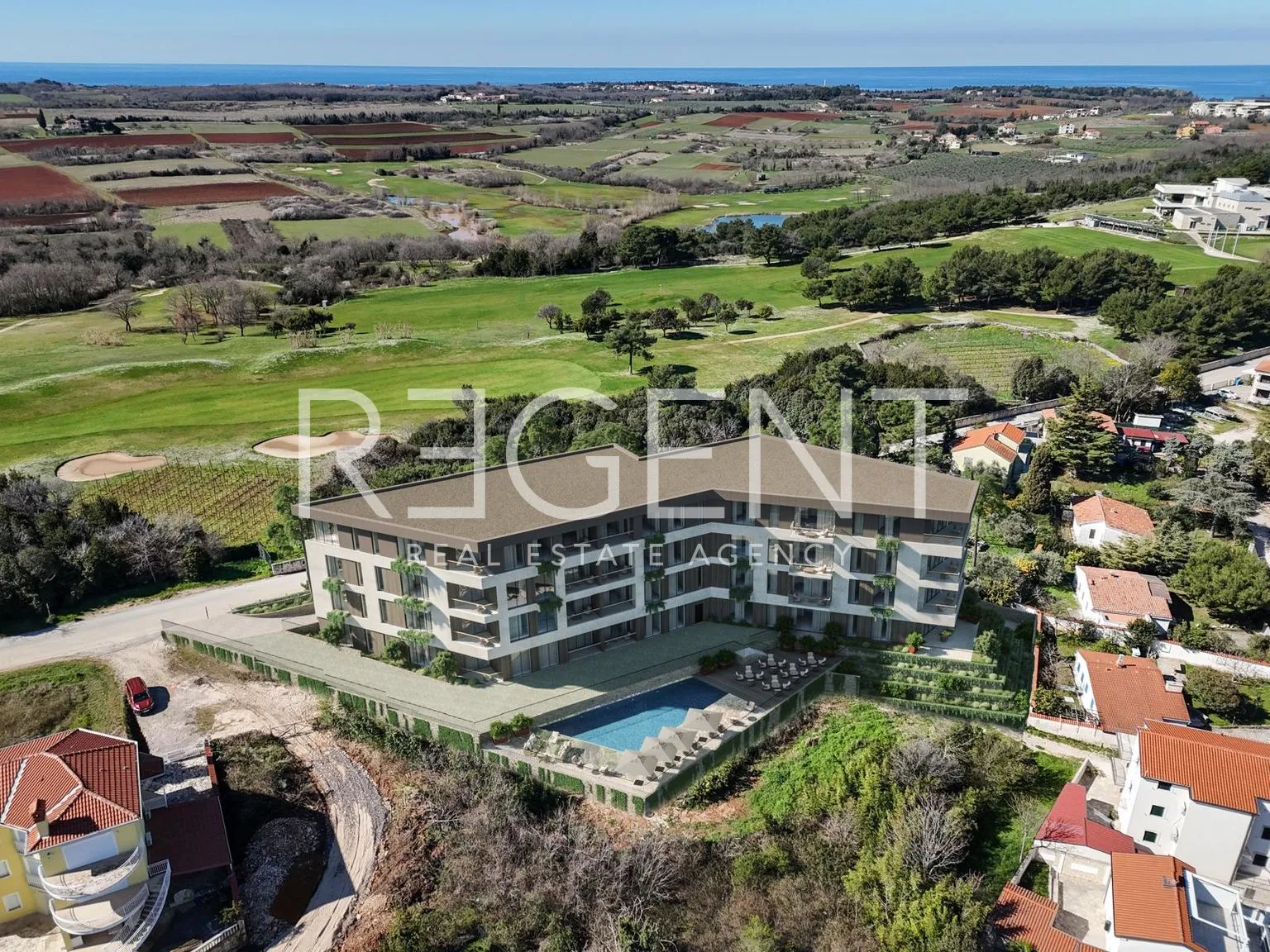 istra, savudrija, crveni vrh - " golf residence" trosoban stan - slika 13
