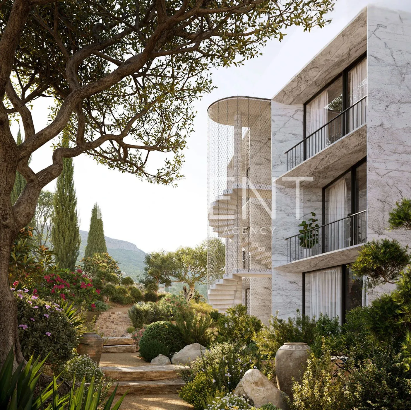 podstrana – stan 45,83m², 1s+db, privatni vrt, garažno parkirno mjesto - slika 5