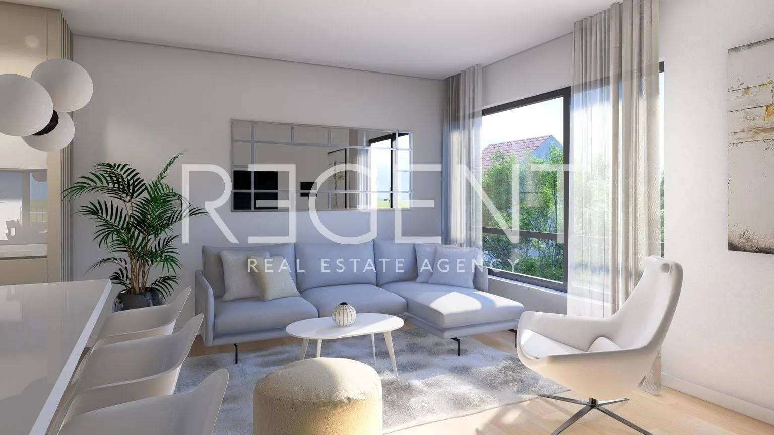 podstrana, strožanac – jednosoban stan 54,64 m², lođa, vrt, garaža - slika 2