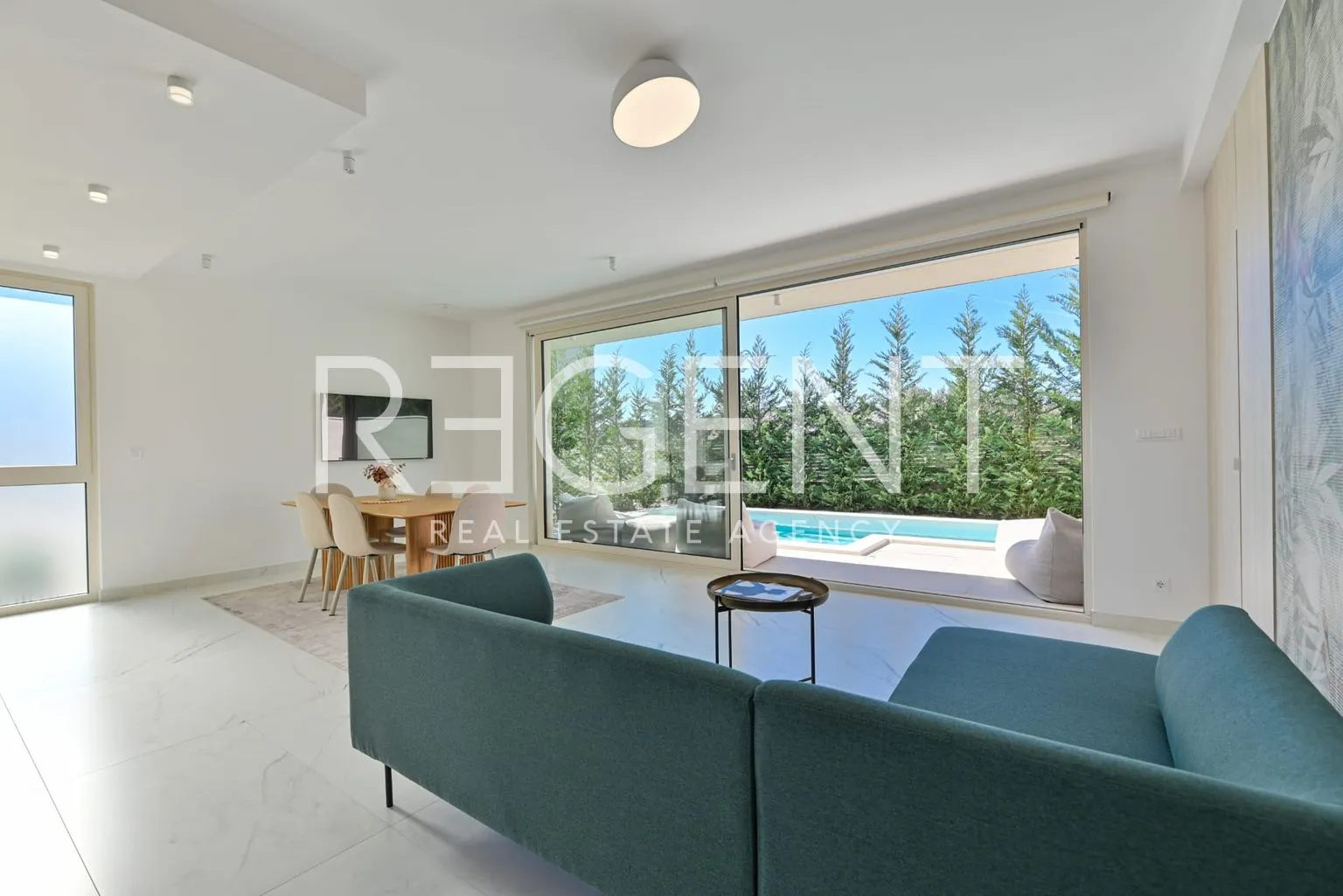 seget vranjica – moderna duplex vila s dva bazena i pogledom na more - slika 28