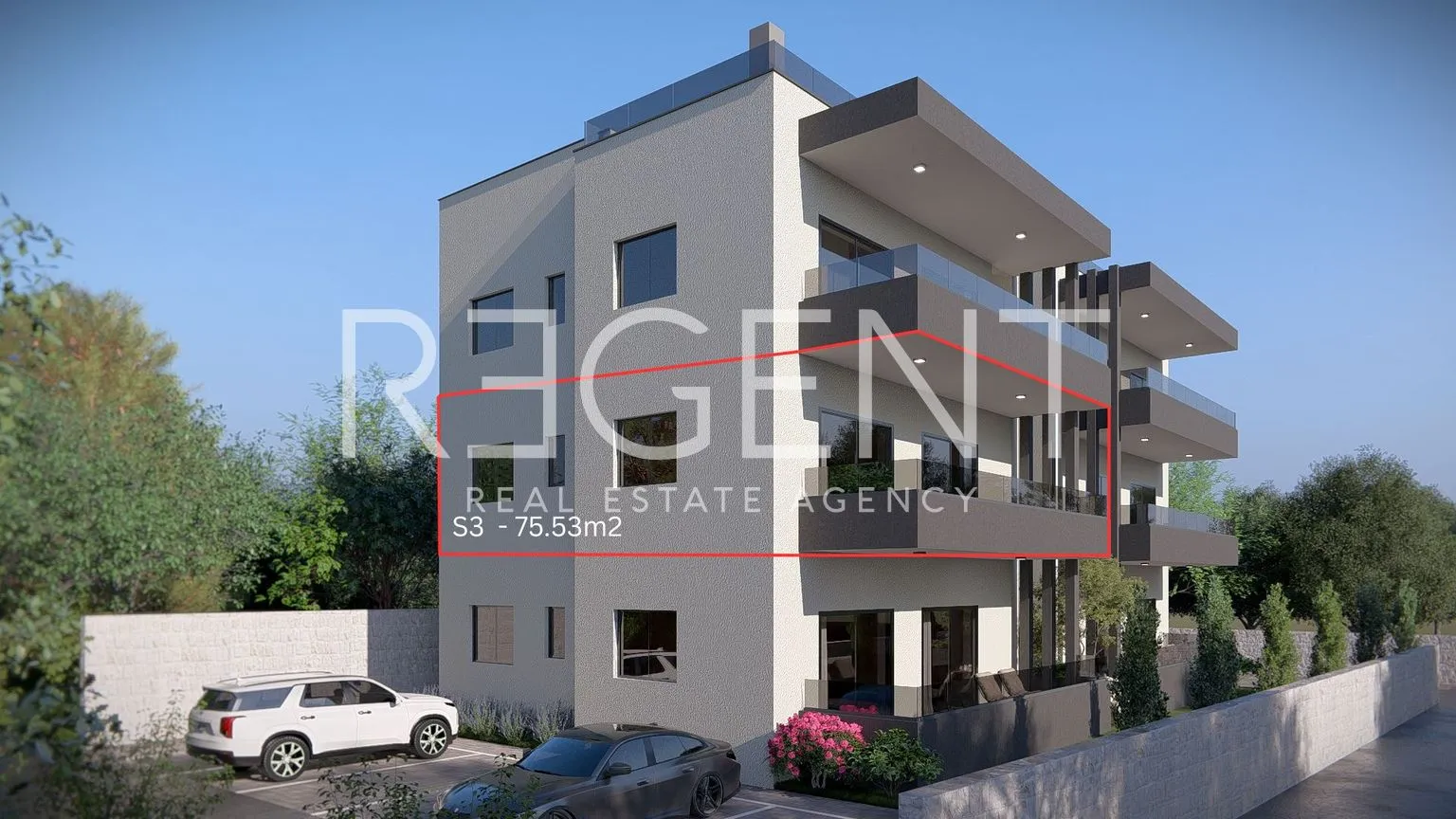 zadar, sukošan – trosoban stan u blizini mora 75,53 m², novogradnja - slika 2