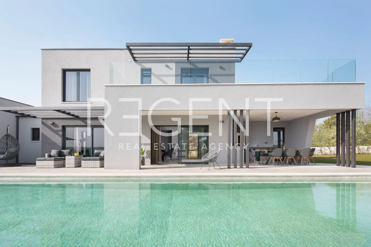 vila 250 m², vodnjan-okolica — bazen 78 m², okućnica 1600m2 - slika 5