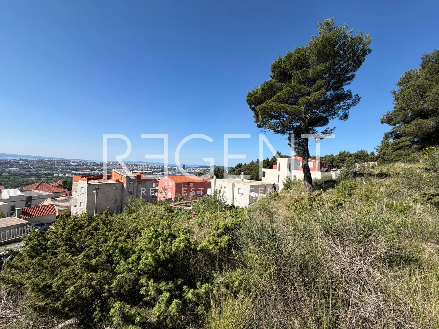 solin, ninčevići – građevinsko zemljište 1598 m² s pogledom na split - slika 5