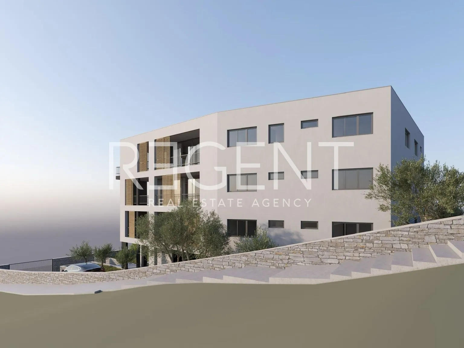 korčula, vela luka - ekskluzivni stan u izgradnji prvi red uz more 118 m2 - slika 3