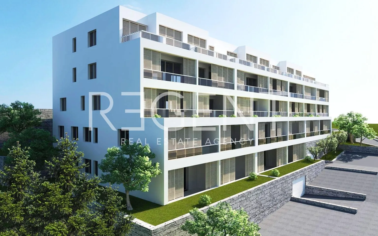 šibenik, meterize - građevinsko zemljište s projektom za sedam zgrada - slika 3