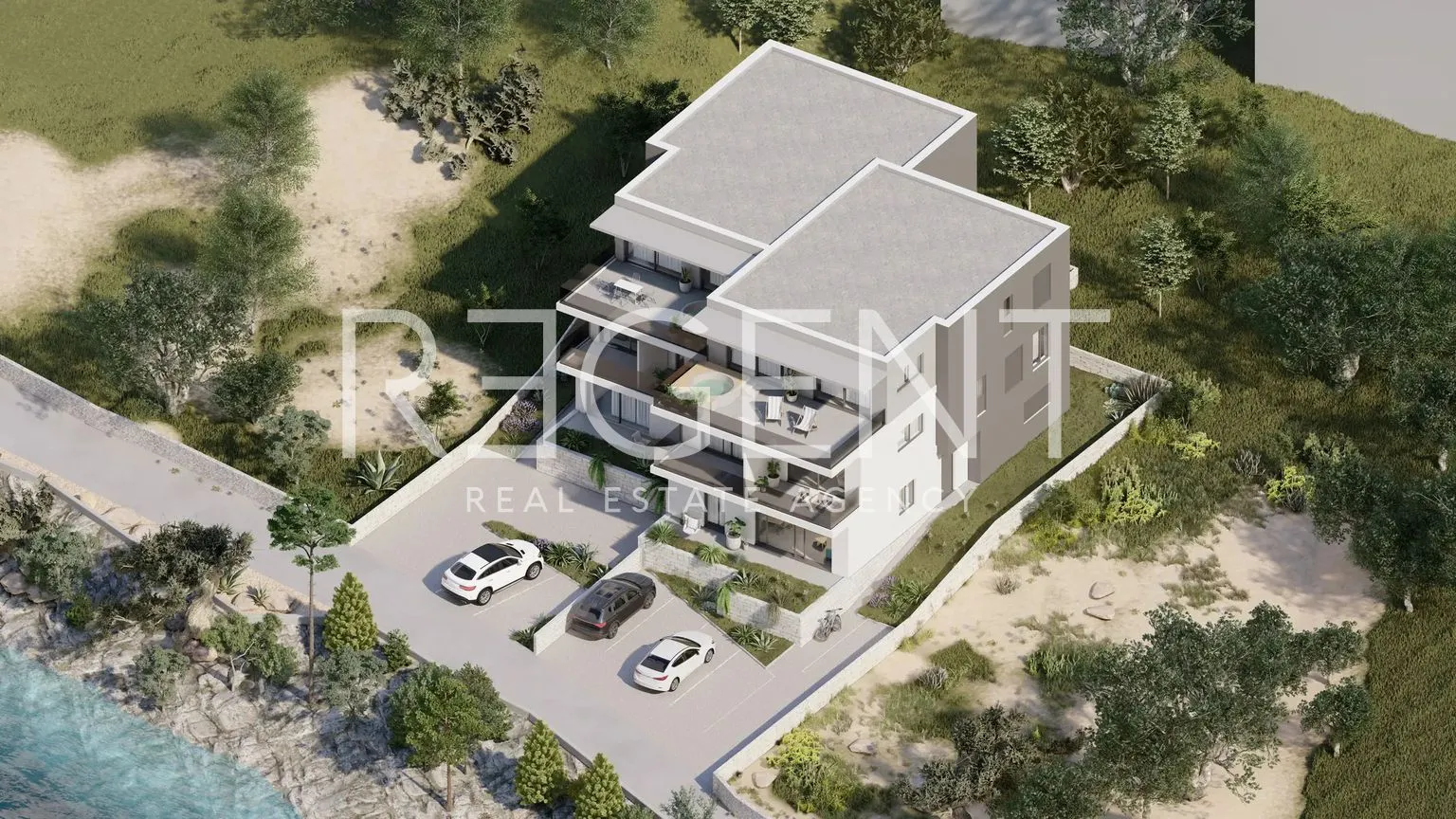šibenik, brodarica - moderni stan u novogradnji 93,56m2 - slika 4