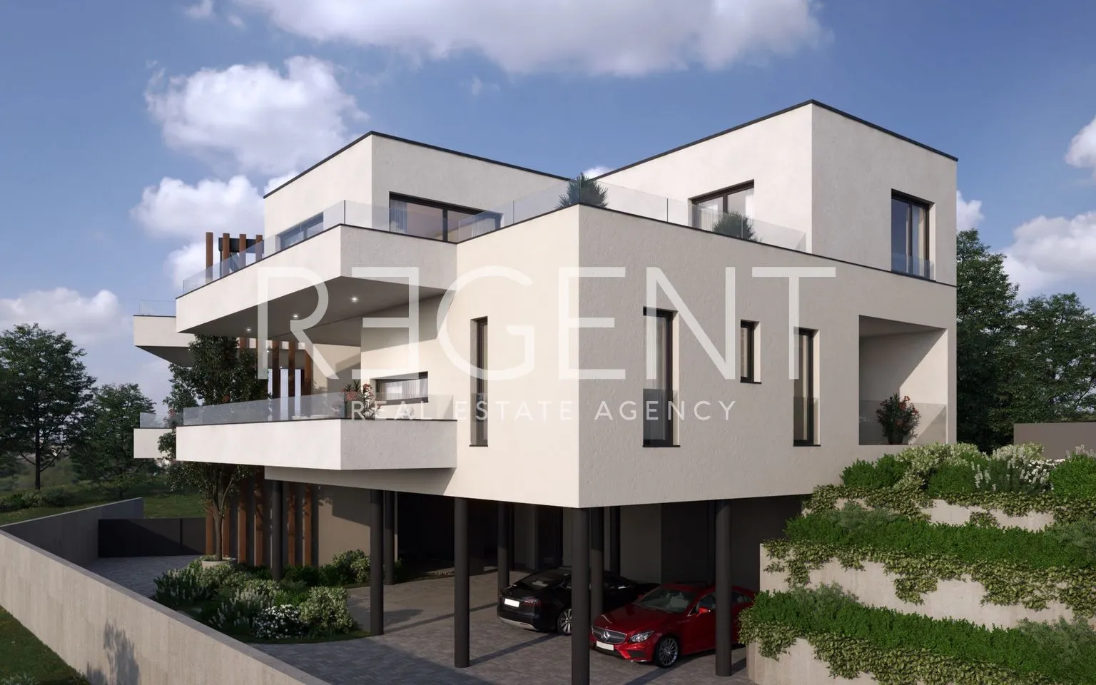zagreb, šestine - luksuzan dvosoban stan u urbanoj vili 80 m2 - slika 2