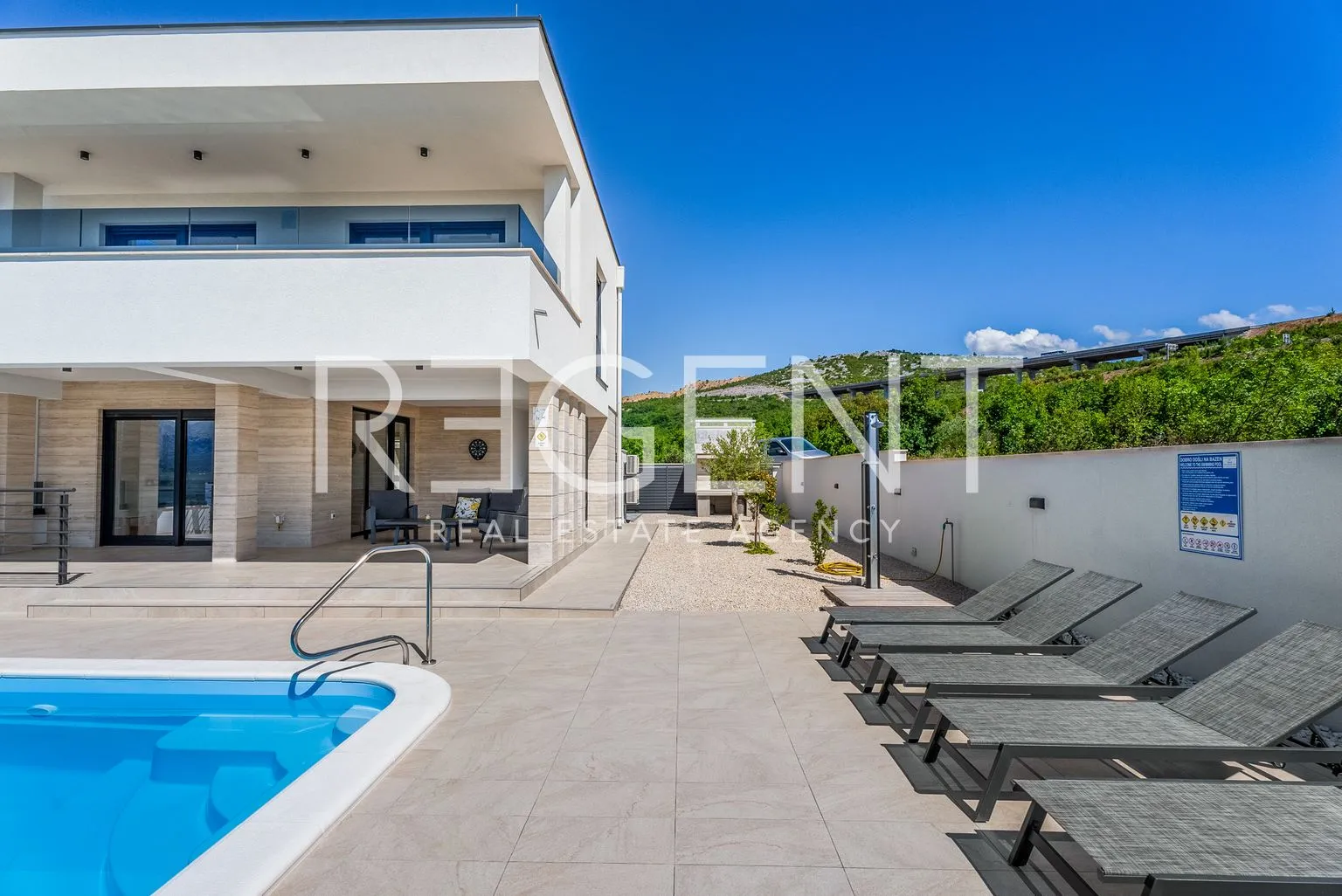 zadar, rovanjska – novoizgrađena vila s bazenom i pogledom na more - slika 3