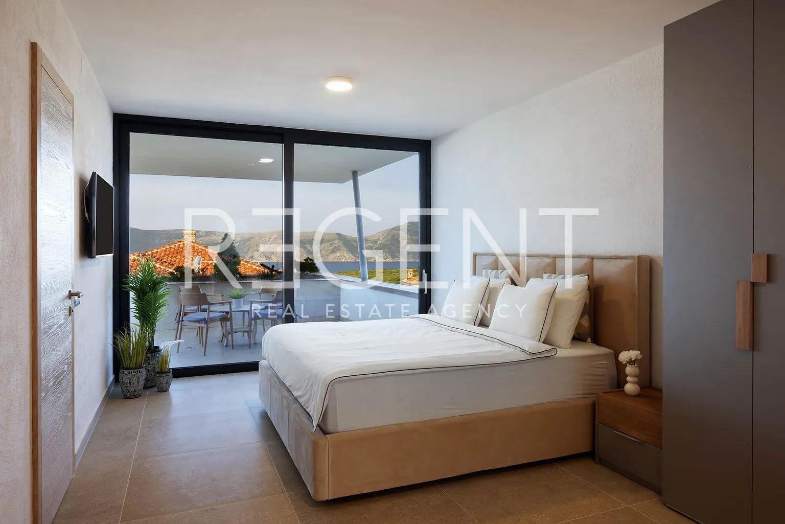 krk, linardići - luksuzna vila s pogledom na more, infinity bazenom i saunom 350m2 - slika 18