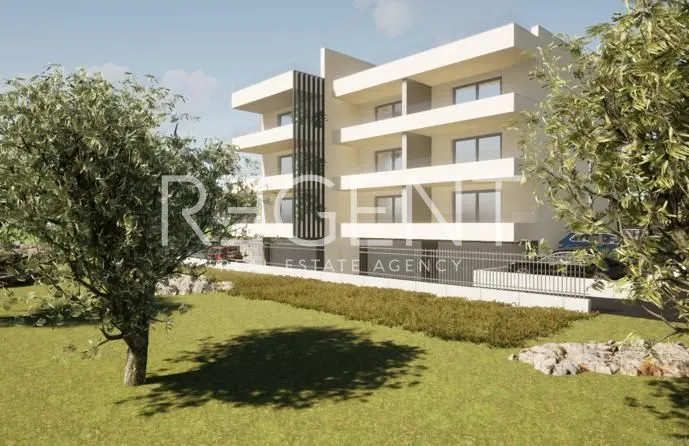 trogir, okrug gornji - penthouse s krovnom terasom i pogledom na more - slika 2