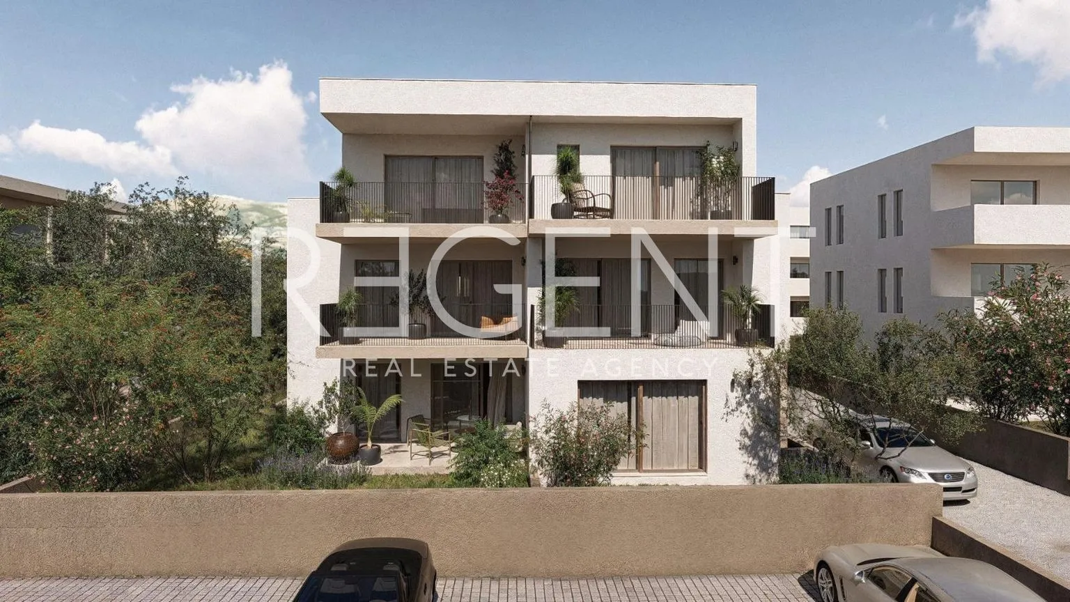 stan 60,33 m², kaštel štafilić — 3s, novogradnja, prvi red do mora - slika 2