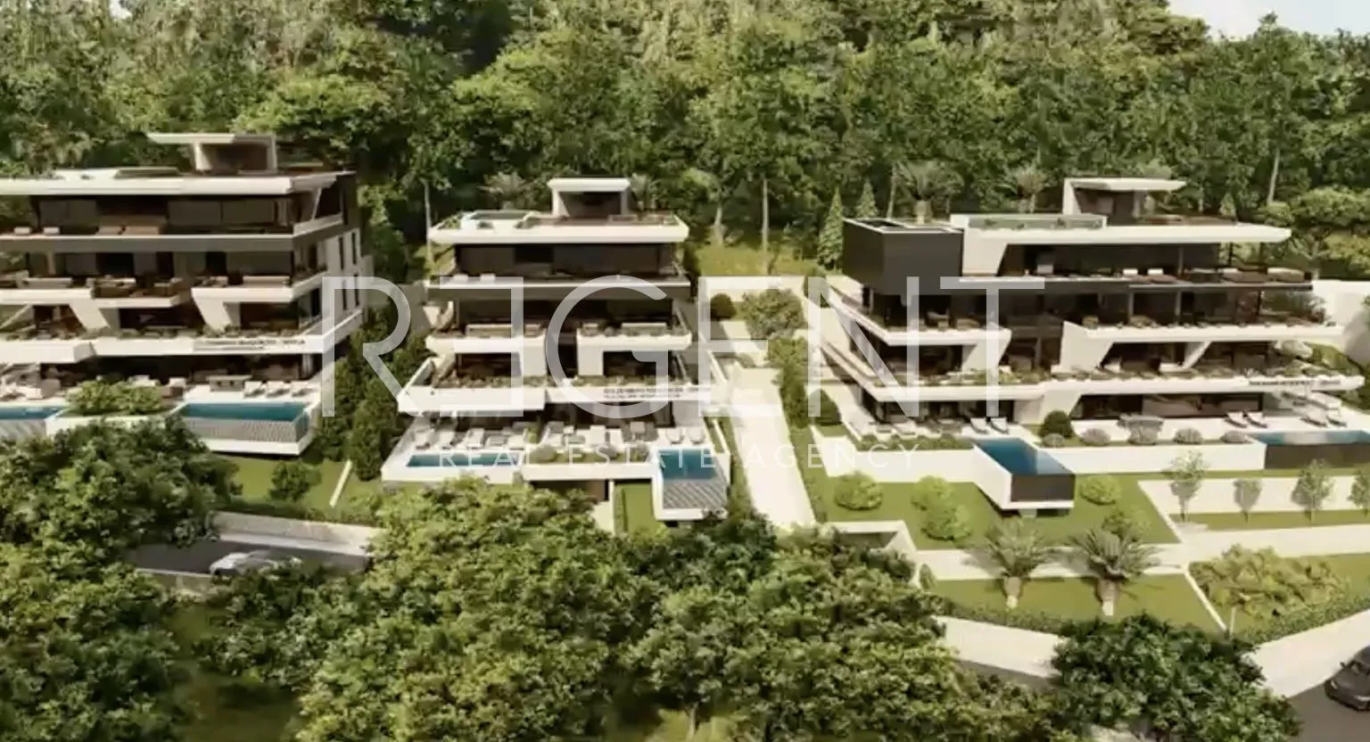 Kvarner, Opatija - Luksuzan stan s bazenom, novogradnja 239 m2