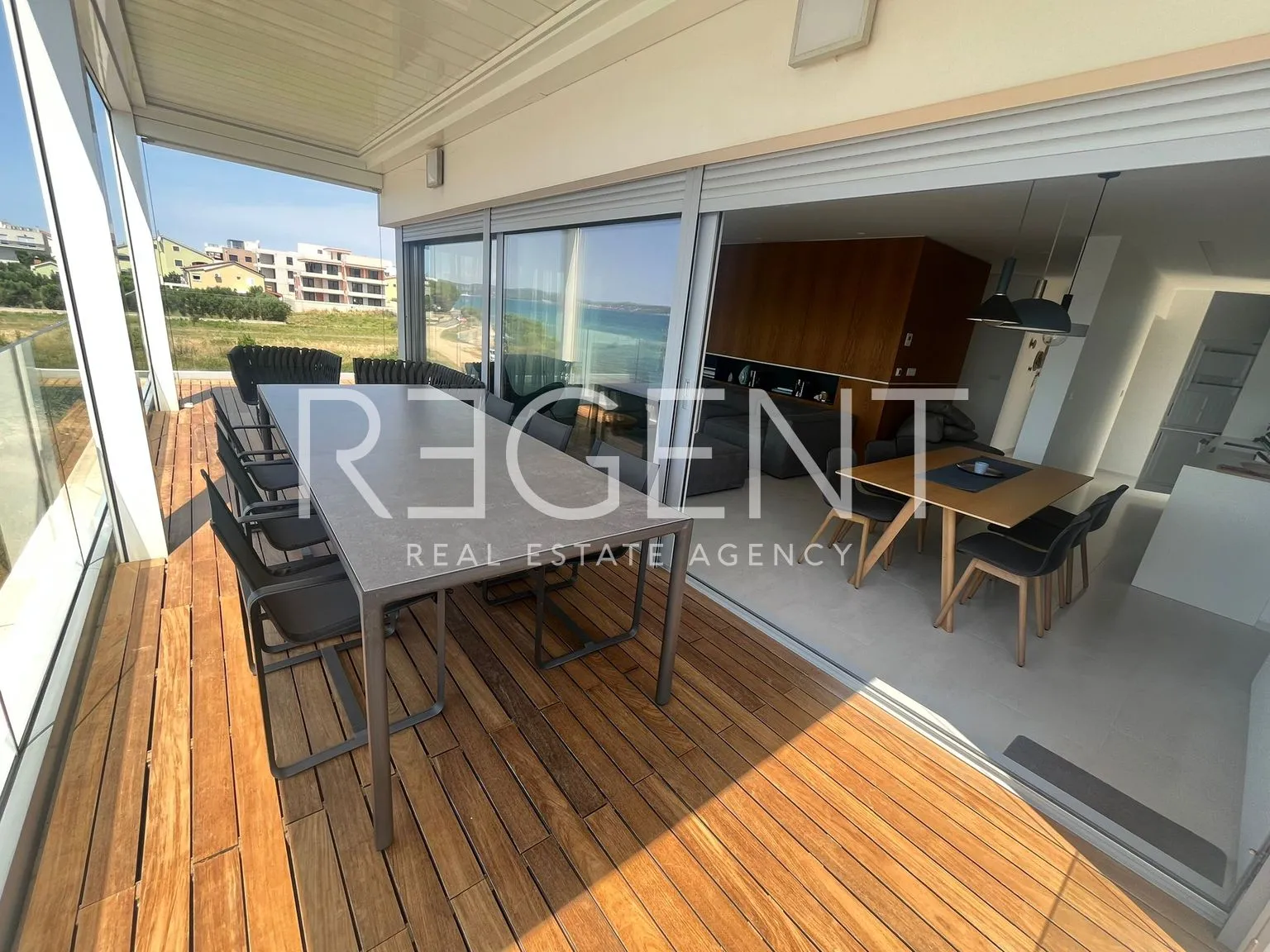 zadar, sukošan - luksuzan penthouse prvi red do mora - slika 26